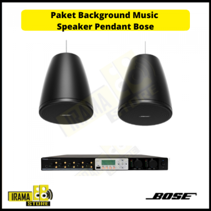 Paket Background Music Speaker Ceiling Pendant Bose DM3P - 2 Speaker